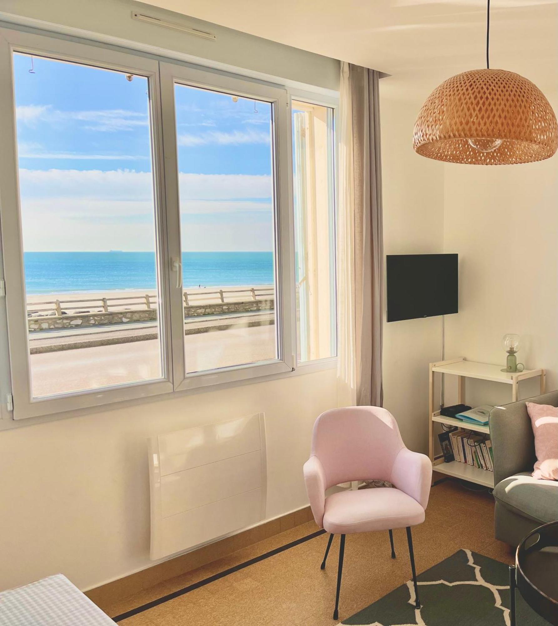 La Maison - Ambleteuse - Vue Sur Mer Et Jardin Екстер'єр фото